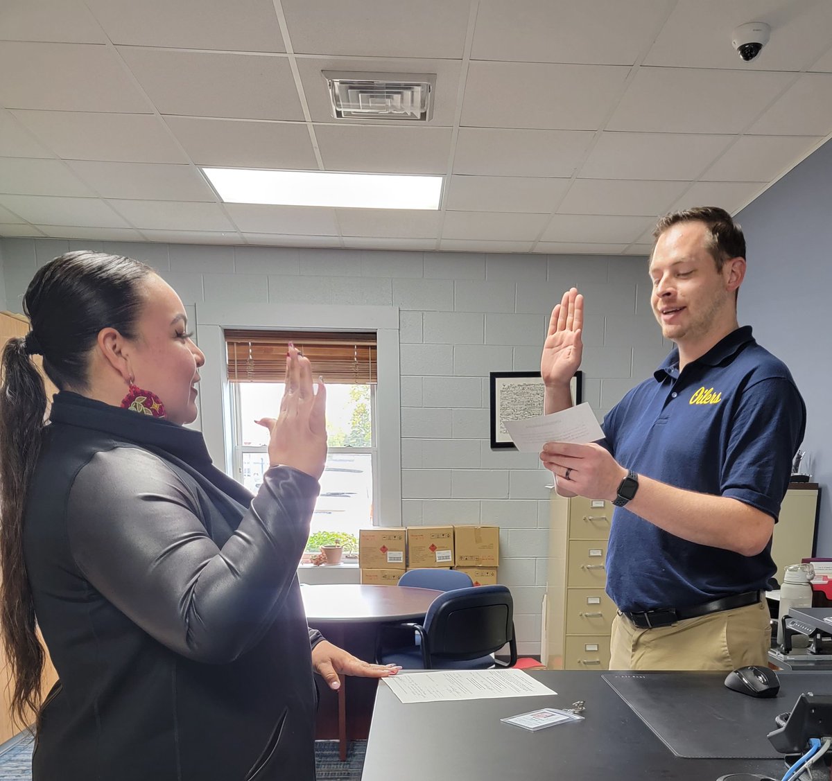 And so begins my adventure as a public official serving in local government as a trustee on the Mt. Pleasant Public Schools Board of Education. 
I was appointed on Monday, 10/10/22...Indigenous Peoples Day!
#MeetMtP #LocalGov #education