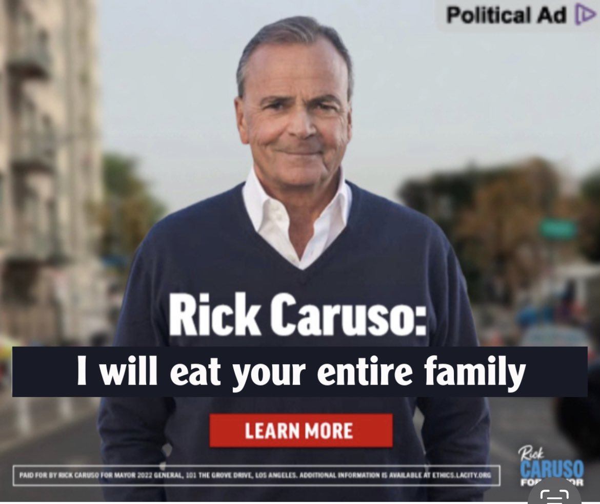 Daddy Rick is hungry