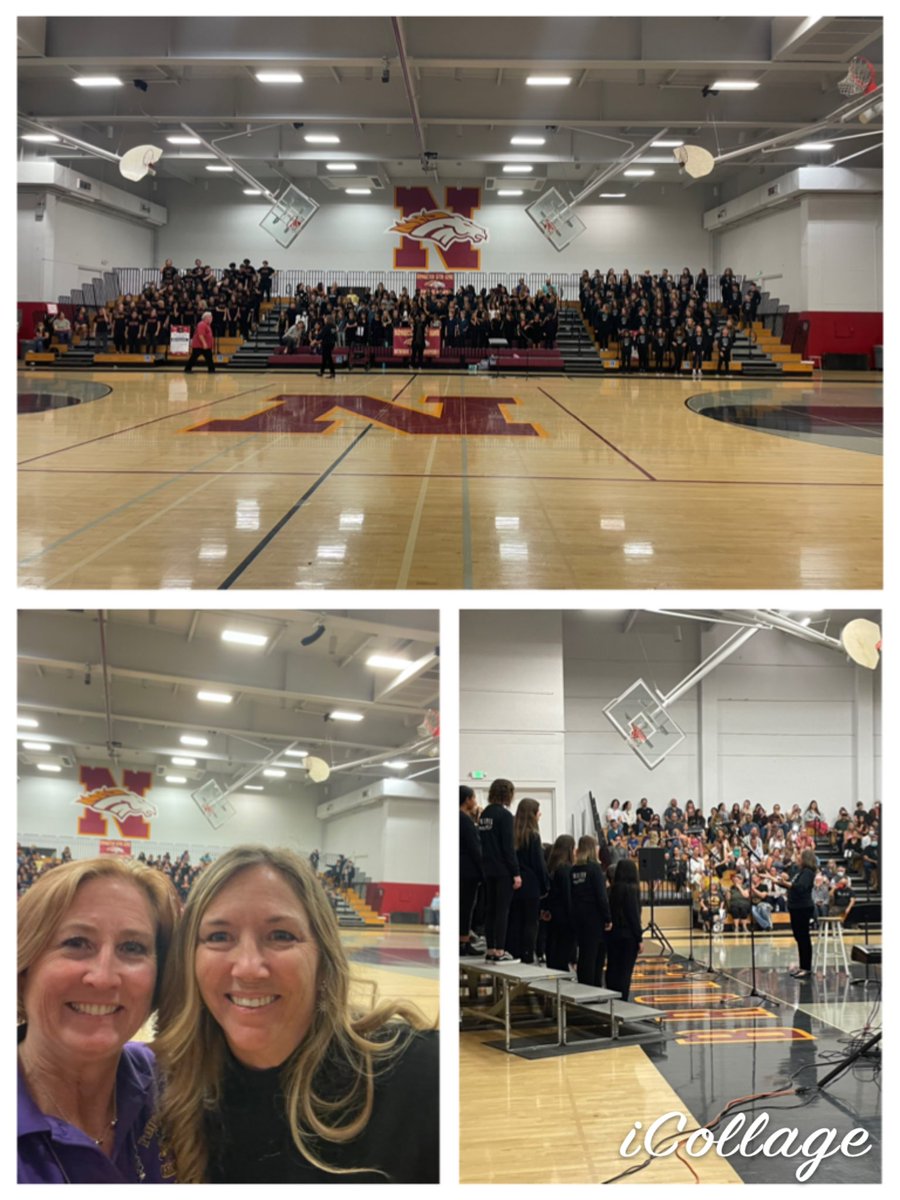 Our choirs <a href="/FoothillGriffin/">Foothill Middle School</a> joined elementary and <a href="/NorthgateHS/">Northgate High</a> Choirs to fill the hearts and ears of the community ✨❤️ <a href="/MtDiabloUSD/">MDUSD</a> 🙌🏼 Thank you <a href="/Principal_Coop/">Kelly Cooper</a> for hosting!