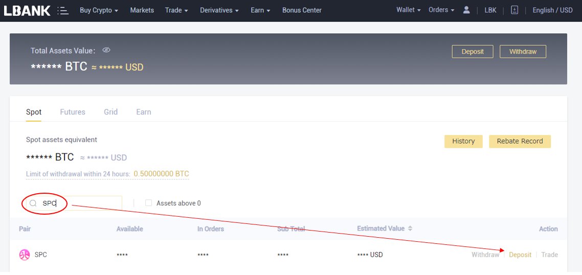 Spectre_Chain's tweet image. #SPC. Deposit has started.❤️

Wallet &amp;gt; Spot
Try searching for: #SPC.👀