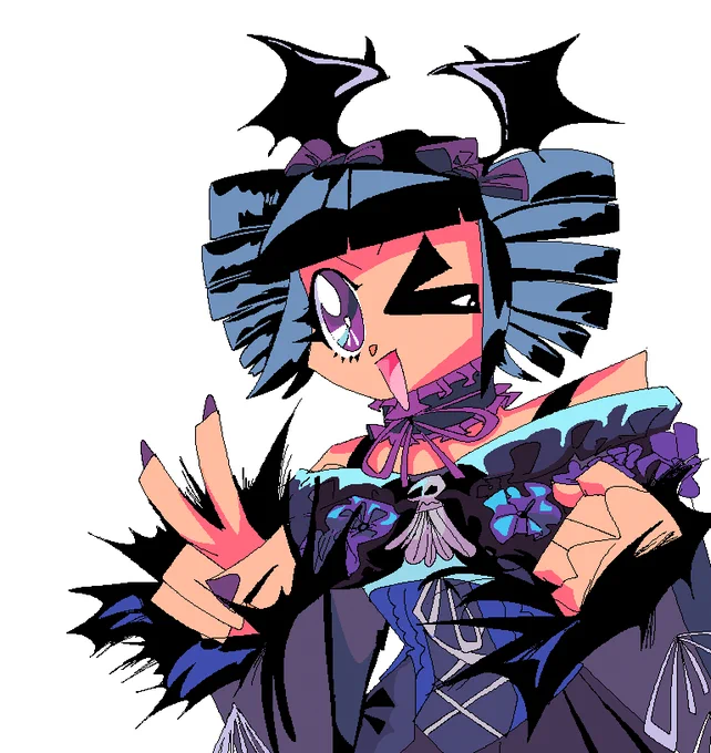 It's magiranger season I did this in ms paint tonight and I don't want to do any more so here have a Mea. Sorry for separating them and doing no Nai, I'll pay for my crimes in my next life 