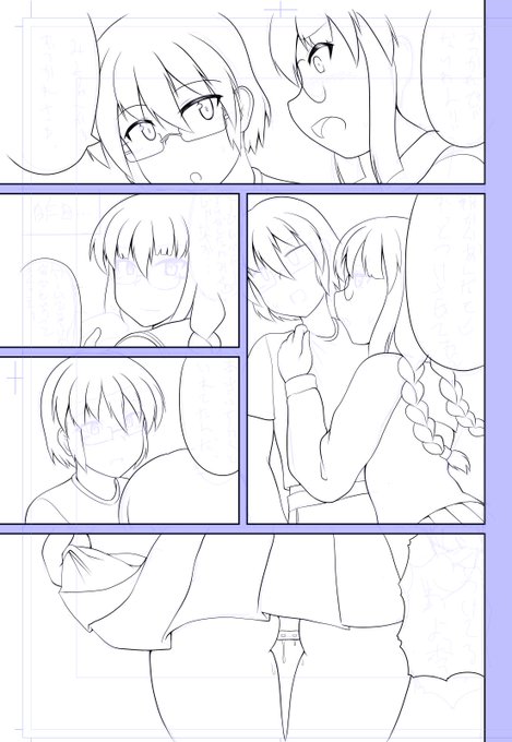 現在、新刊漫画原稿とskeb絵を進行中 