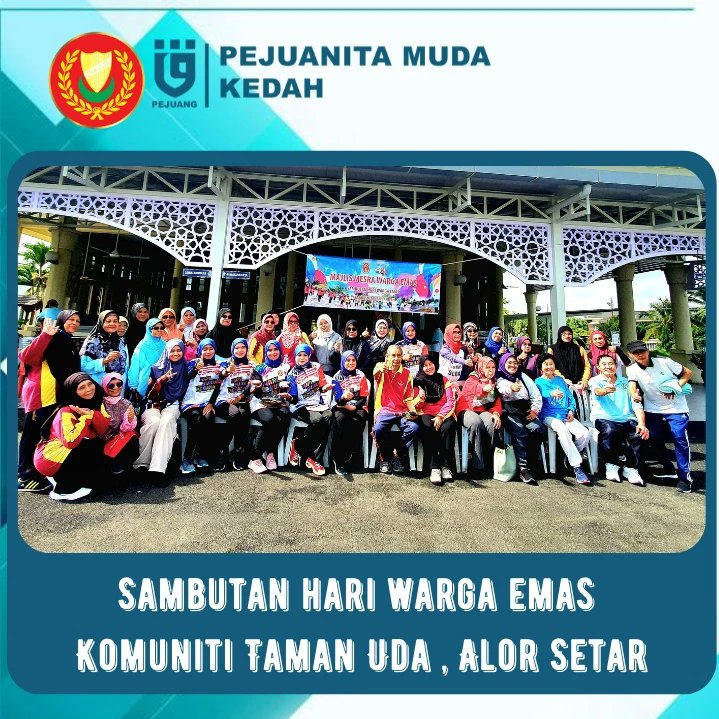 PmKedah_'s tweet photo. S19/10/2022 | RABU
MASJID RAFEAH TAMAN UDA, ALOR SETAR

Majlis Sambutan Hari Warga Emas Sedunia 2022 https://t.co/1rvbbRbovC