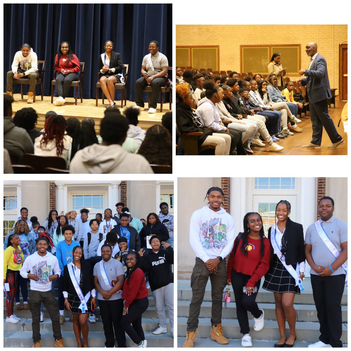 We were excited to have East Side Charter School's 8th graders come and tour our campus today. So many of them want to be Future Wildcats!