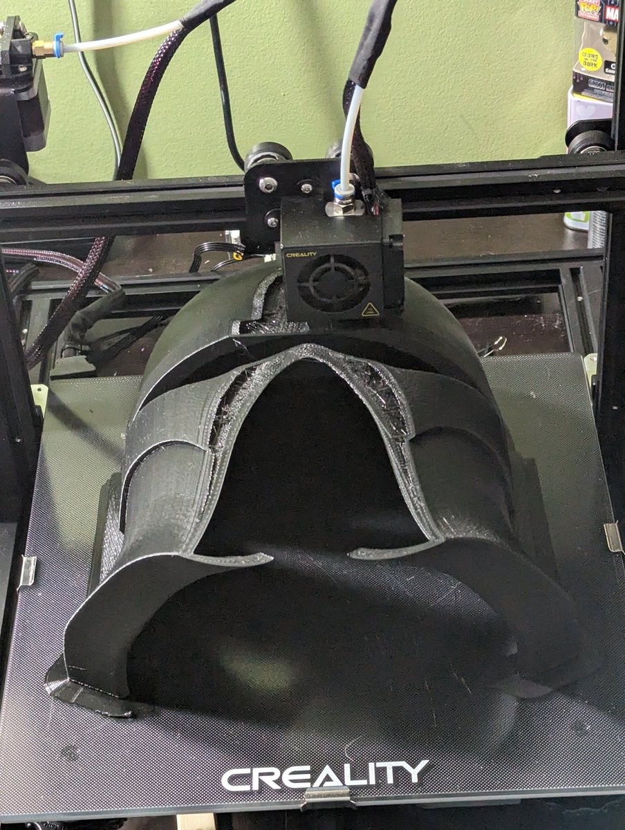 Donnie_Cyborg's tweet photo. #ClonetrooperHelmet #customblaster #StarWars #Clonewars #3DPrinting #EnderCR10S #ender3max #progresspictures #cosplayisforeveryone
Just up late making things.... https://t.co/zkhAQrzBm9
