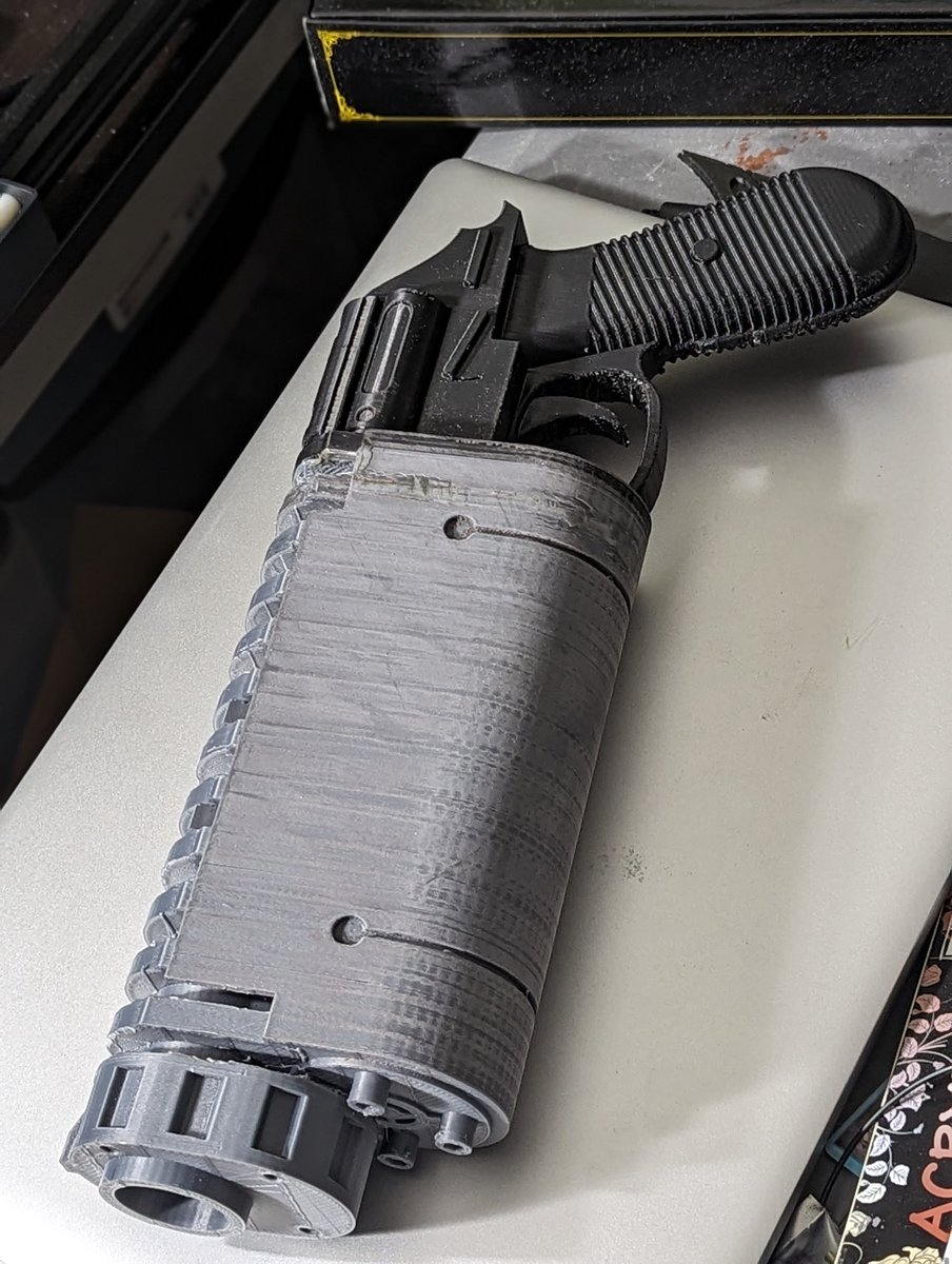Donnie_Cyborg's tweet photo. #ClonetrooperHelmet #customblaster #StarWars #Clonewars #3DPrinting #EnderCR10S #ender3max #progresspictures #cosplayisforeveryone
Just up late making things.... https://t.co/zkhAQrzBm9