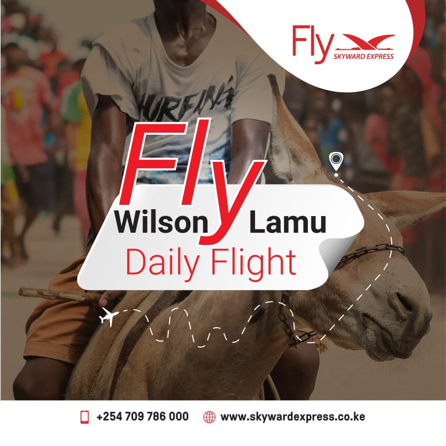 SkywardAirline's tweet photo. Enjoy convenient flights from Wilson airport daily when you book https://t.co/zzUUaoM5Hx. #FlySkyward https://t.co/1VmaDEdsSO