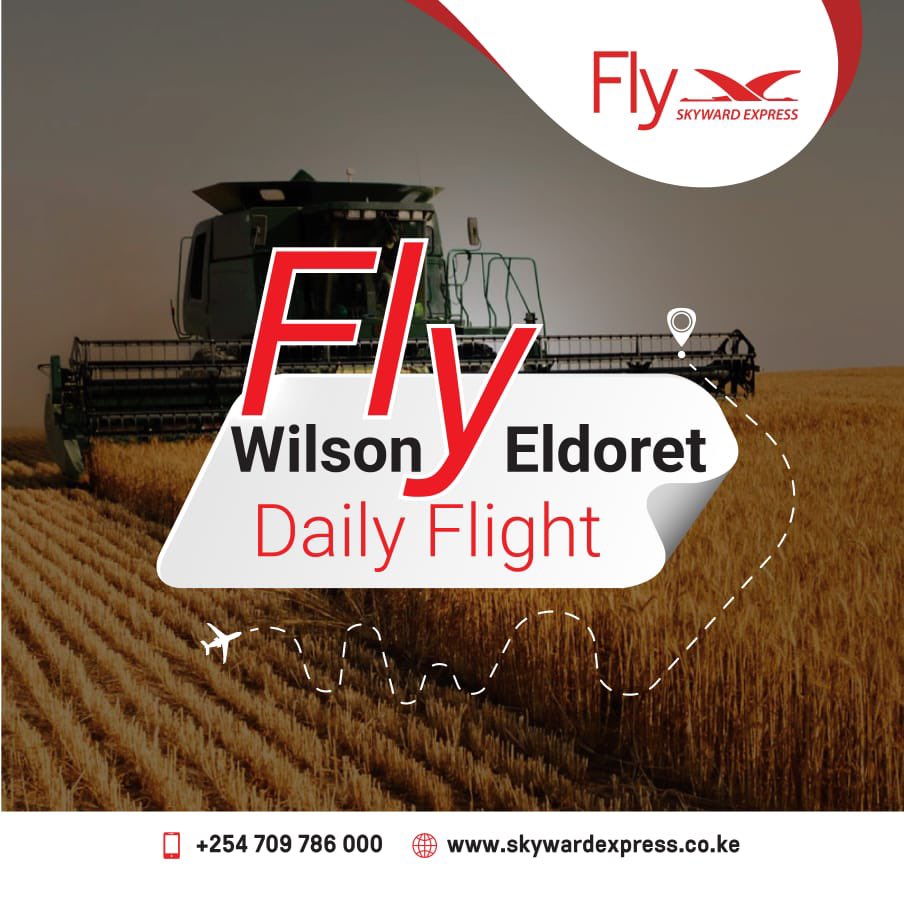 SkywardAirline's tweet photo. Enjoy convenient flights from Wilson airport daily when you book https://t.co/zzUUaoM5Hx. #FlySkyward https://t.co/1VmaDEdsSO