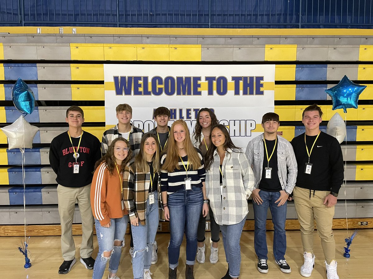 blufftontigers's tweet photo. We are at East Noble today for a joint venture between schools from the ACAC &amp; NE8 for the Athletic Sportsmanship Conference. We’re excited to hear from James Payne &amp; Lloy Ball, along with some coach &amp; student led breakout sessions! #SportsmanshipStrong https://t.co/dmyiTnX3Xu