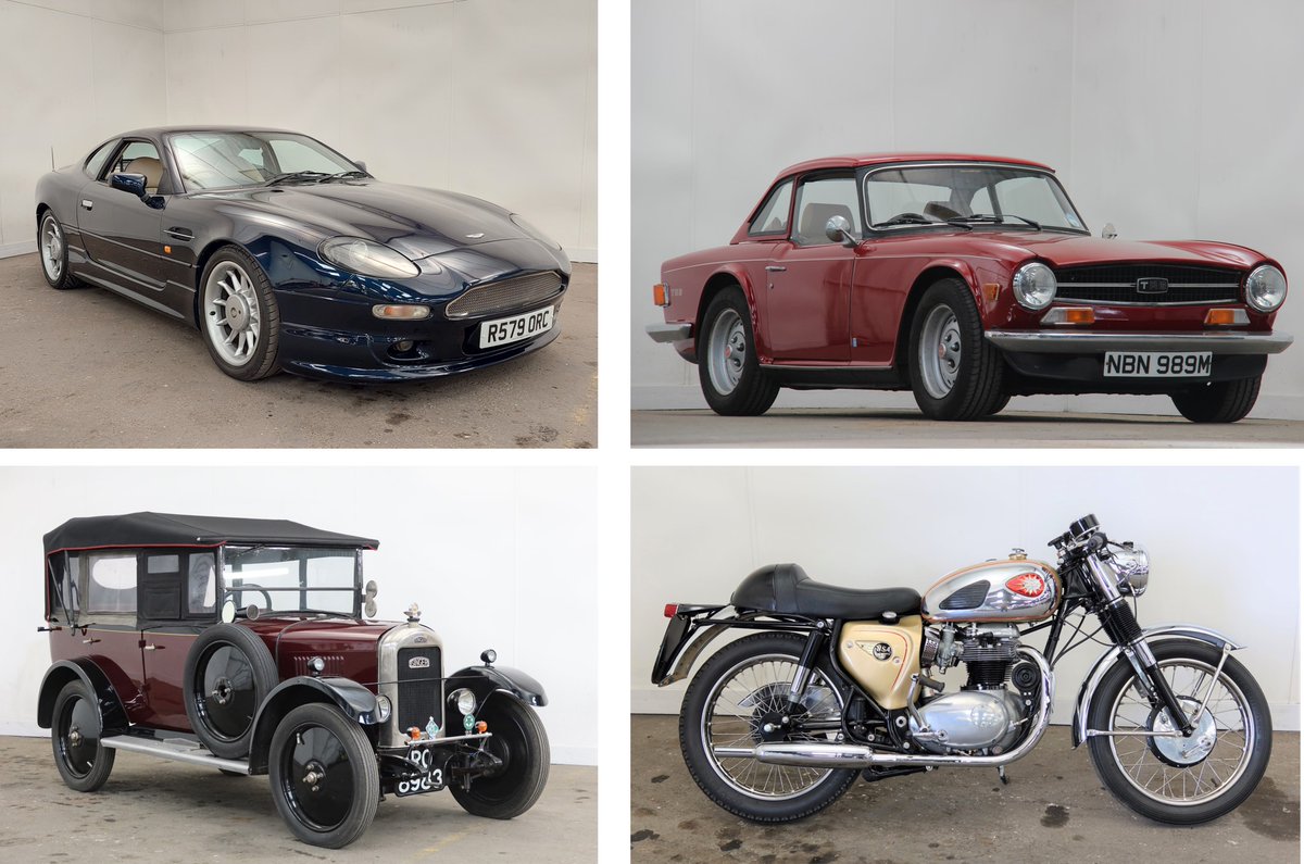 SALE DAY! Bidding Closes TODAY from 7pm
Classic &amp; Vintage Car &amp; Motorcycle Auction
brightwells.com/timed-sale/5244
☎️Call 01568 611122 for more info on any of the lots 
#classiccar #Auctions #ClassicMotorcycles