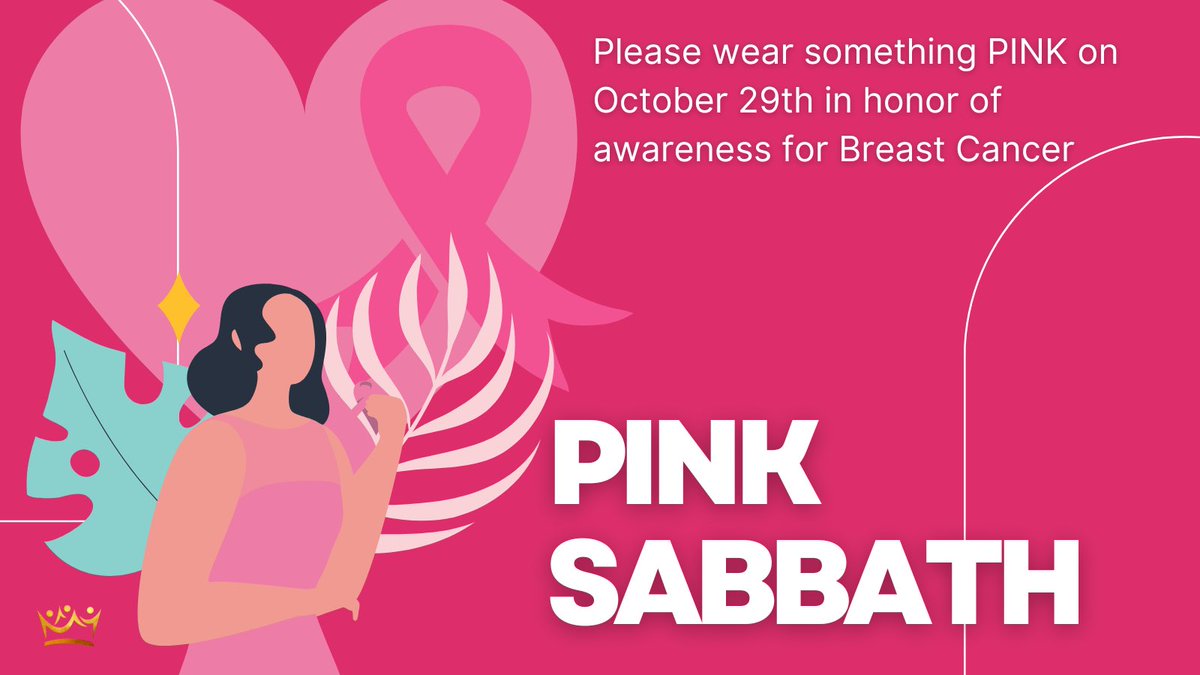 As Breast Cancer awareness month is coming to an end, we ask that you wear something pink on Saturday, October 29th. 🎀#BreastCancerAwarenessMonth #wearpink #keepfighting