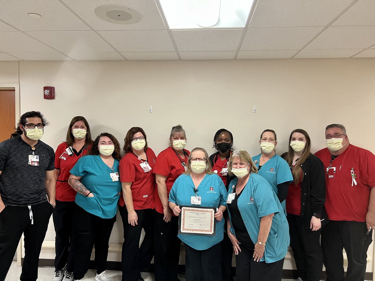 Patricia “Trish” Avila (@pavila1trish) on Twitter photo Congratulations to Michelle Houk and the Oncology Unit for the amazing teamwork and excellence in achieving 30-days harm free! What an accomplishment!!!!! <a href="/IUHealthECR/">IU Health Ball, Blackford & Jay</a> @MissMelHix Congratulations to Michelle Houk and the Oncology Unit for the amazing teamwork and excellence in achieving 30-days harm free! What an accomplishment!!!!! <a href="/IUHealthECR/">IU Health Ball, Blackford & Jay</a> @MissMelHix