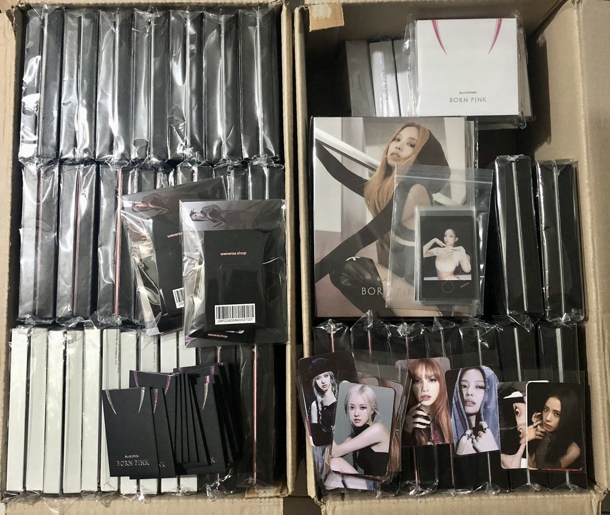 Hi, Good evening! Born Pink albums already arrived at my home address today. 🤗 We’ll start packing your orders tonight and wait for our DM tomorrow regarding shipping.

Thank you for being so patient! 🫶🏻