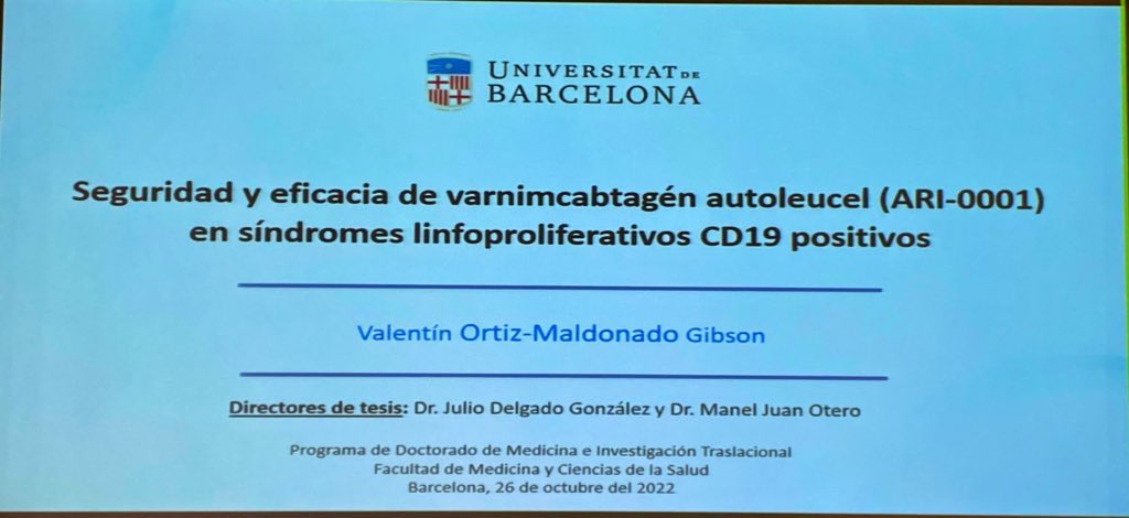 Hematologia Hospital Clínic Barcelona tweet media