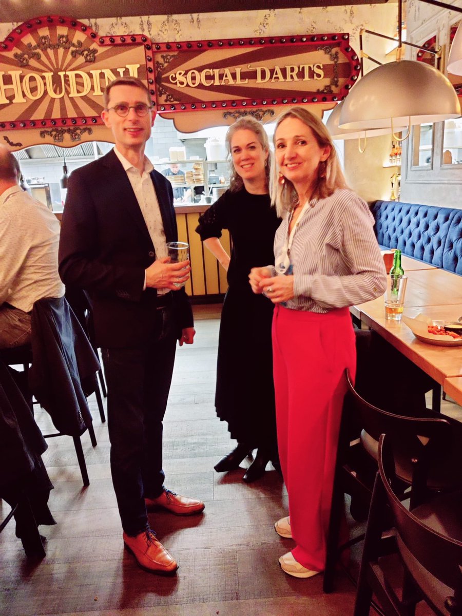 hollandbio's tweet photo. After a successful Dutch delegation drink on Tuesday evening with a warm welcome of the Dutch Ambassador in Lithuania, @EFIBconference was off to a great start. Visit us at the orange Netherlands booth at #EFIB2022! https://t.co/jbHdQZNrLK