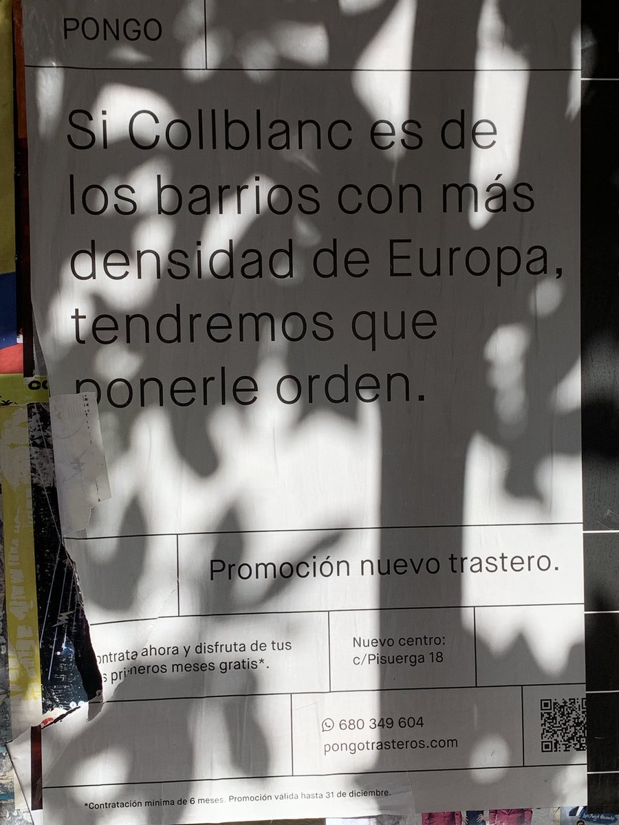 sr_cafe's tweet photo. Pensaba que era un cartel electoral de V🤮x. https://t.co/7nSQDVFdIE