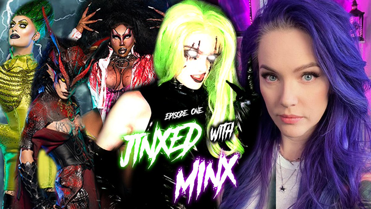 The Grand Premiere of <a href="/JinxedMinxPod/">The Jinxed With Minx Podcast</a> is OUT NOW on YouTube and EVERYWHERE Podcasts are available.

This week we're joined by @CassParTheGhost as we discuss the Meet The Monsters Promos of The Boulet Brothers Dragula: Titans💜💚 #DragulaTitans

WATCH HERE: youtu.be/Bn3h-NMhZmY