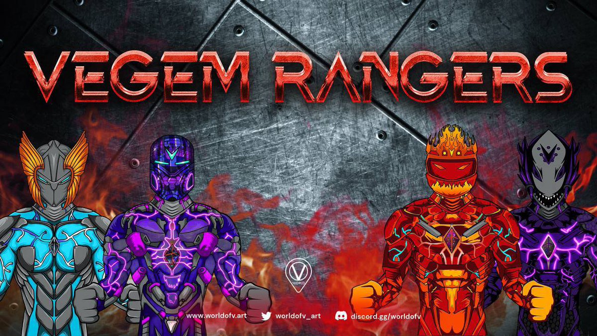 This banner graphic for the upcoming @VeGemsNFT Ranger mint is 🔥.

Great work as always <a href="/worldofv_art/">World Of V | Green NFT Marketplace</a> and here's to a super smooth launch for the Rangers!

If you have a #vethor wallet, hit up @VeGemsNFT for a free WL spot. They still have a few left ! 

#vnft #VeChainHasNFTs