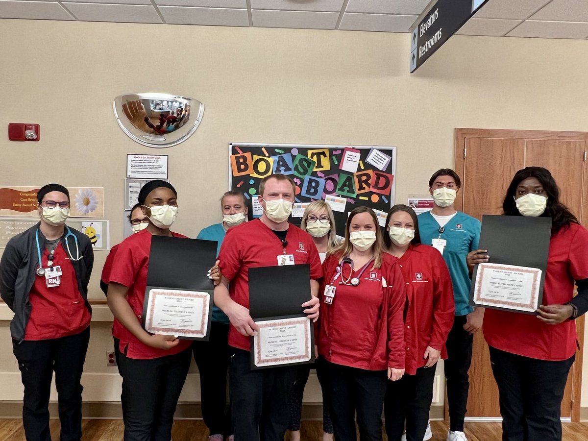 Patricia “Trish” Avila (@pavila1trish) on Twitter photo Congratulations to Kristin McCotter & Medical Telemetry Unit for amazing teamwork & excellence in keeping our patients safe. 60-days harm free. 6 years CAUTI free. 1 year CLABSI & Cdiff free! Patients are blessed by your excellent care! <a href="/IUHealthECR/">IU Health Ball, Blackford & Jay</a> @MissMelHix Congratulations to Kristin McCotter & Medical Telemetry Unit for amazing teamwork & excellence in keeping our patients safe. 60-days harm free. 6 years CAUTI free. 1 year CLABSI & Cdiff free! Patients are blessed by your excellent care! <a href="/IUHealthECR/">IU Health Ball, Blackford & Jay</a> @MissMelHix