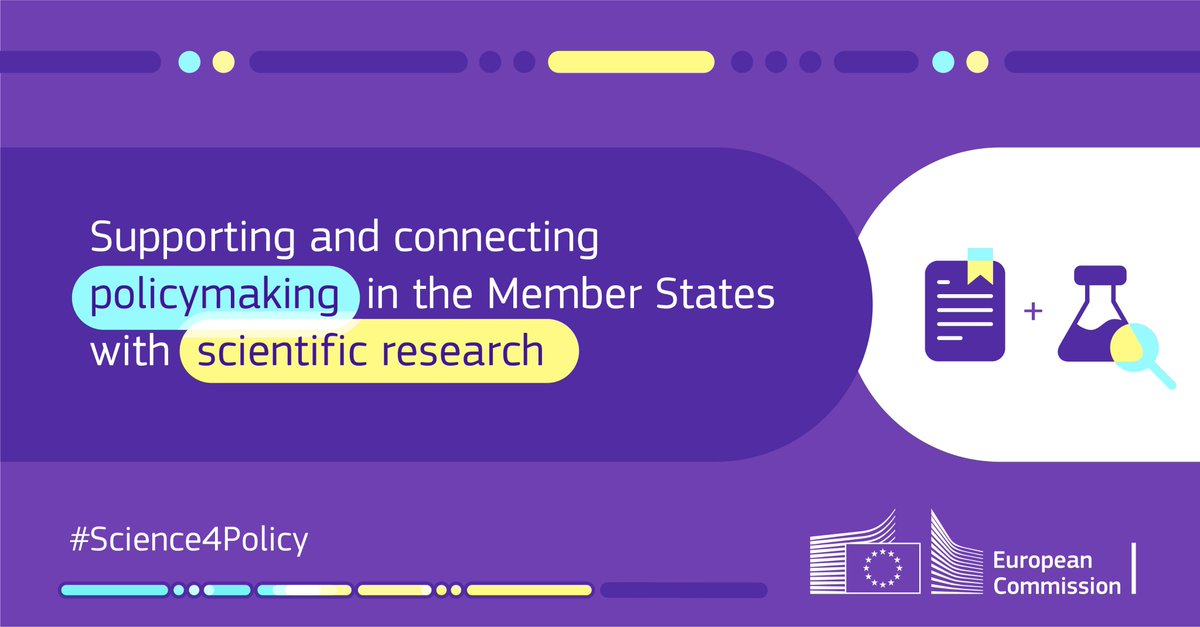 Scientific knowledge does not reach policymakers automatically. To reap the full benefits, policymaking needs to integrate science in policy processes. How? 🤔 Answers in the brand new #Science4Policy analysis. 👇 europa.eu/!t4Fd3b