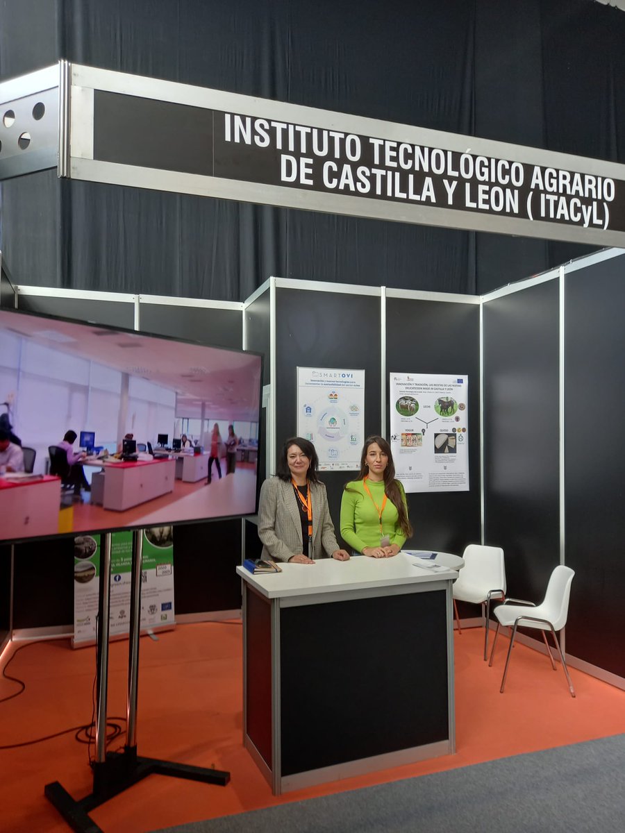ITACYL's tweet photo. Ya estamos en #Ovinnova 2022, con un stand en el que haremos talleres de cata de queso y de carne y en el que presentaremos nuestros proyectos relacionados con la eficiencia productiva en #ovino: @GreenSheepLife, #SmartOvi, #DonSheep y #ENFIN #FEADER
¡Te esperamos! https://t.co/dSfUkgfPJr
