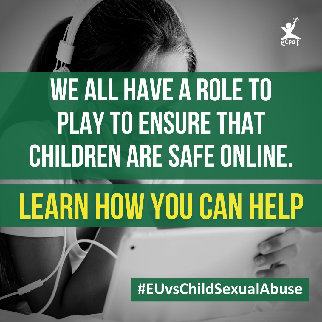 #ChildSexualAbuse online is a societal issue and everyone has a role to play to ensure children can #BeSafeOnline. 👉 Join us: bit.ly/3dKiaWh 👉 Find out more about the @EUHomeAffairs plan to #StopChildAbuse online: bit.ly/EUvsChildAbuse #EUvsChildSexualAbuse