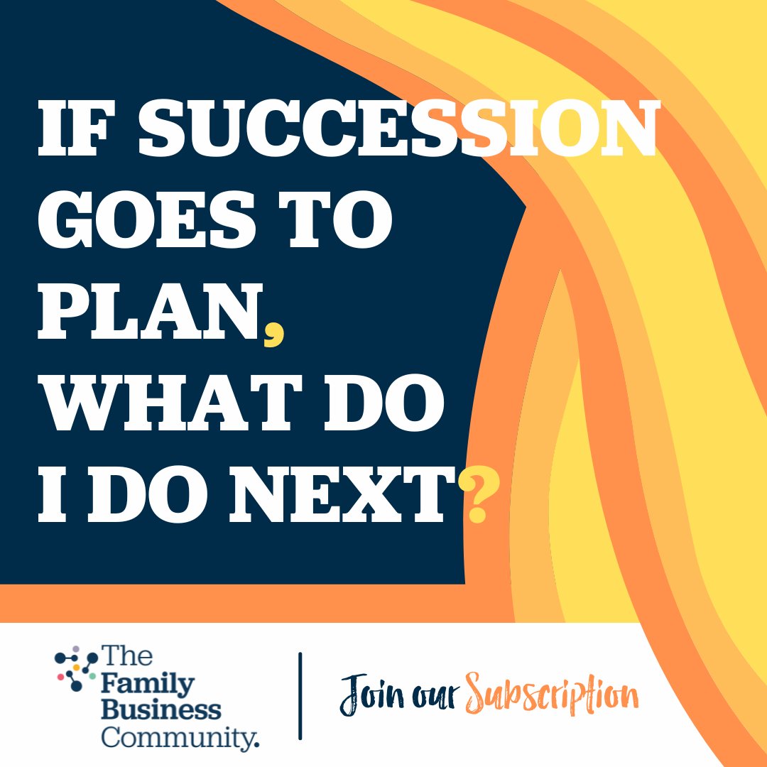 Join us today with our FamBiz subscription. Learn from others that there really is life after the Family Business.

fambizcommunity.com/subscribe/