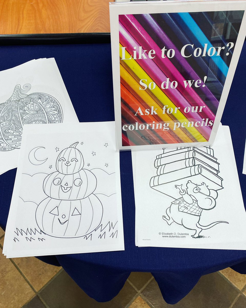 LMULibraries's tweet photo. Never too old to color! Come relax in the library with some coloring pages! #lmu #lincolnmemorialuniversity #lmulibraries https://t.co/gfL7JZXSIh