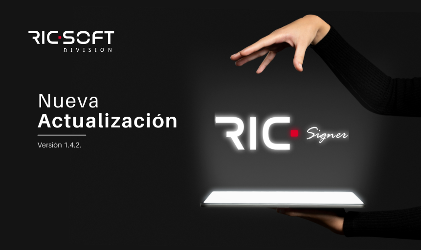 reprografia's tweet photo. 🔴 ¡Nueva Actualización!
Como siempre, seguimos desarrollando y optimizando nuestras soluciones #Software para que el cliente tenga una solución completa y versátil.
Por lo que el próximo jueves 27 de octubre lanzaremos la nueva versión 1.4.2. de #RICSigner.
#Firmadigital https://t.co/eVx2AewE0R