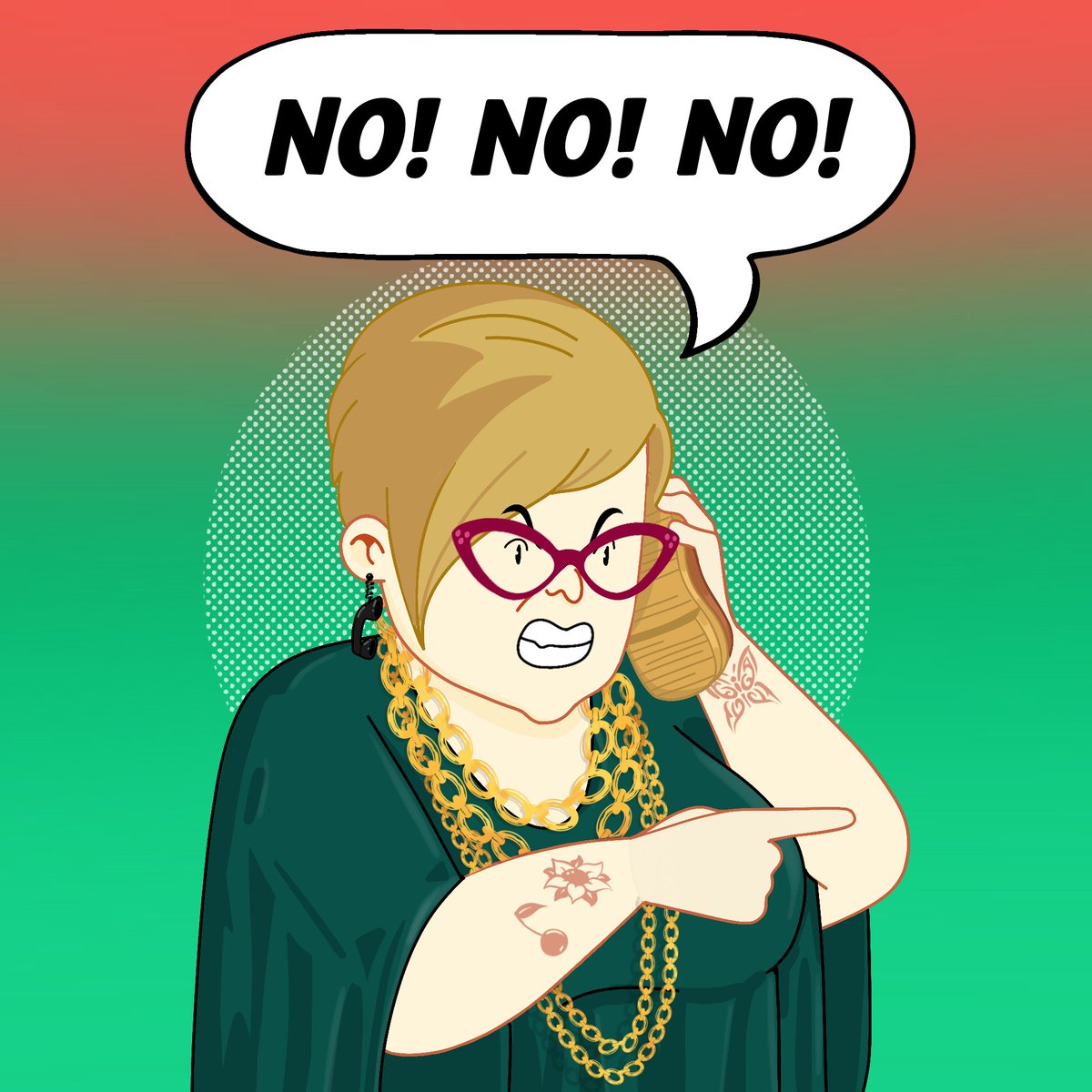 gokaren_nft's tweet photo. Even though Karen hates people… We don’t.

That’s why 5% of all mints are donated to the Mental Health Impact Index Fund.

Doing good was never a second thought for us. 

Engage with this Tweet to show your support and get an exclusive message from Karen in your DM! 
#NFT https://t.co/OYTxG2lbhu