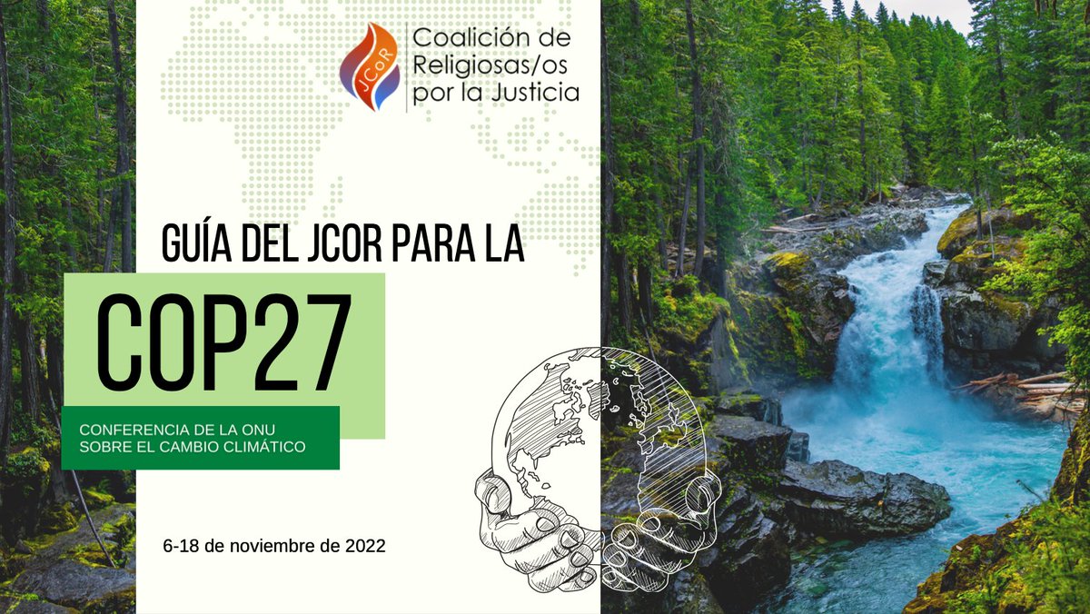 🆕¡La guía del JCoR sobre la #COP27 ya está disponible! 

Echa un vistazo para conocer: 
🌍 #COP27Egipto
📺 Cómo participar en los eventos
🗣️ Cómo participar en la promoción en las redes sociales

📖Lee aquí: jcor2030.org/communications…