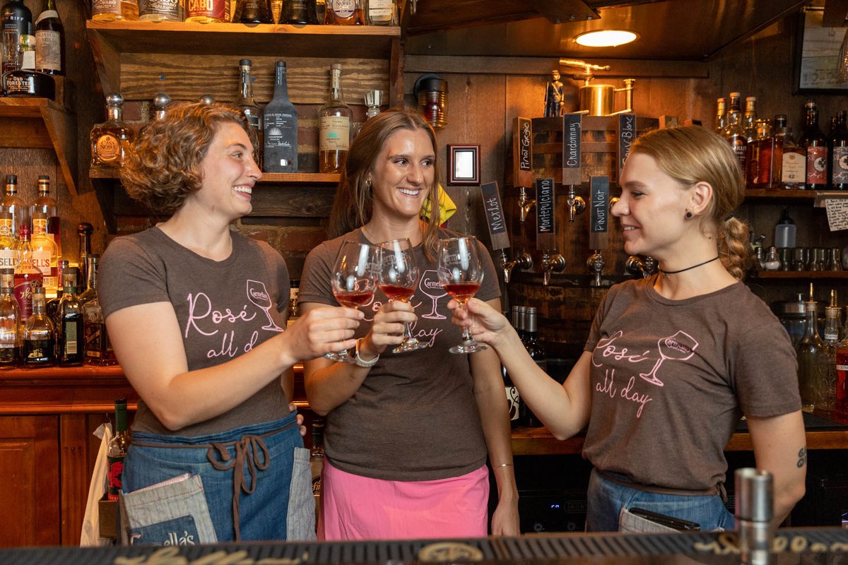 Carmella's on Twitter "The stage is set! Wine Down Wednesday 5 Glasses of “Rosé All Day