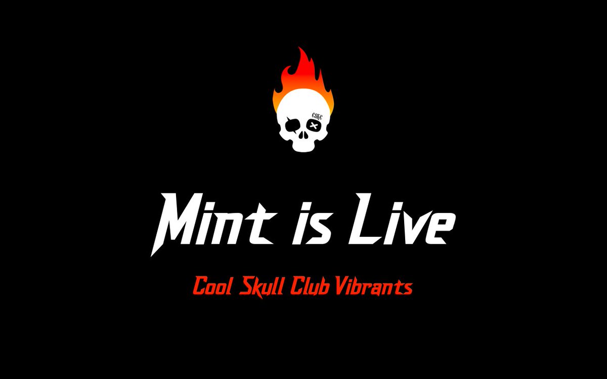 Skullverse is expanding 🔥

Mint Page: vibrantmint.coolskullclub.io
Opensea: opensea.io/collection/coo…
Contract:etherscan.io/address/0x3729…