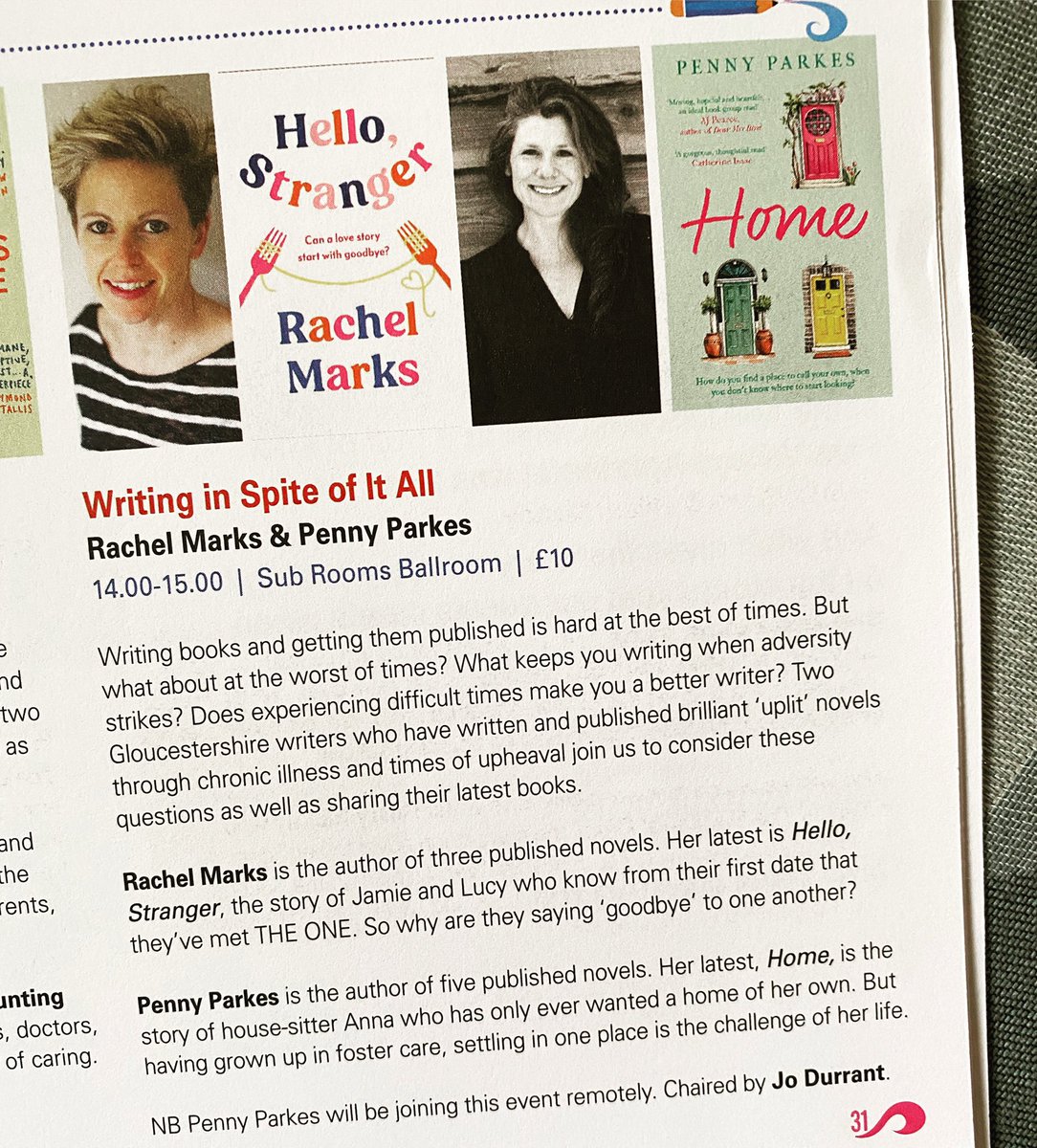 CotswoldPenny's tweet photo. One for all the #writers &amp; curious #booklovers out there - whether published, persevering or procrastinating - come and join me and @Rache1Marks in conversation with @jojo_durrant on 6th November at @BookStroud 

#WritingLife #WritingCommunity #lovebooks #behindthescenes https://t.co/D3N80x7vC8