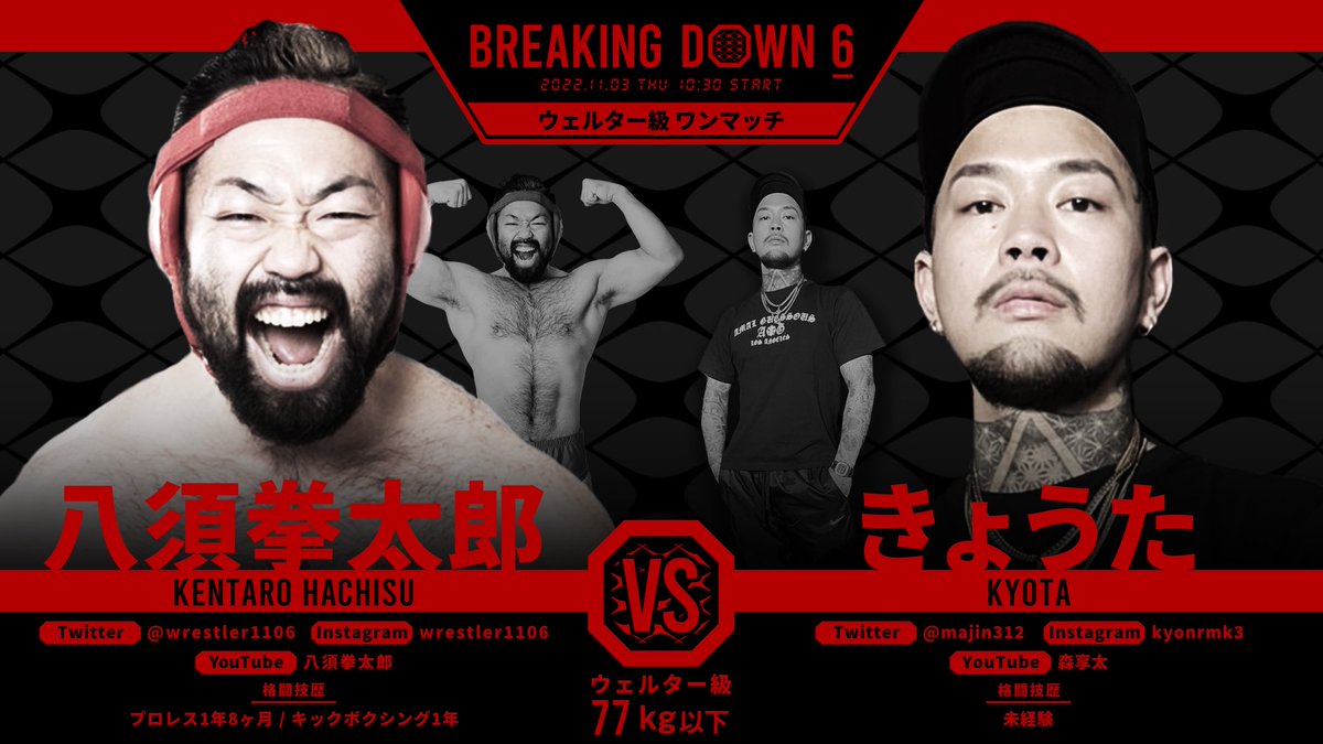 BreakingDown / ブレイキングダウン on X: 