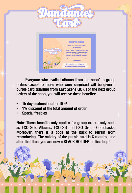DandaniesCartPh's tweet photo. Annyeong! I hope these cards will lessen the uneasiness of your minds if DOP is coming or your money isn't enough. I'll do, understand and risk everything just to make you guys avail the merch that you want. That's how I cherish everyone here. I love you all ♥️
- Danie :> https://t.co/91F5f6uZVa