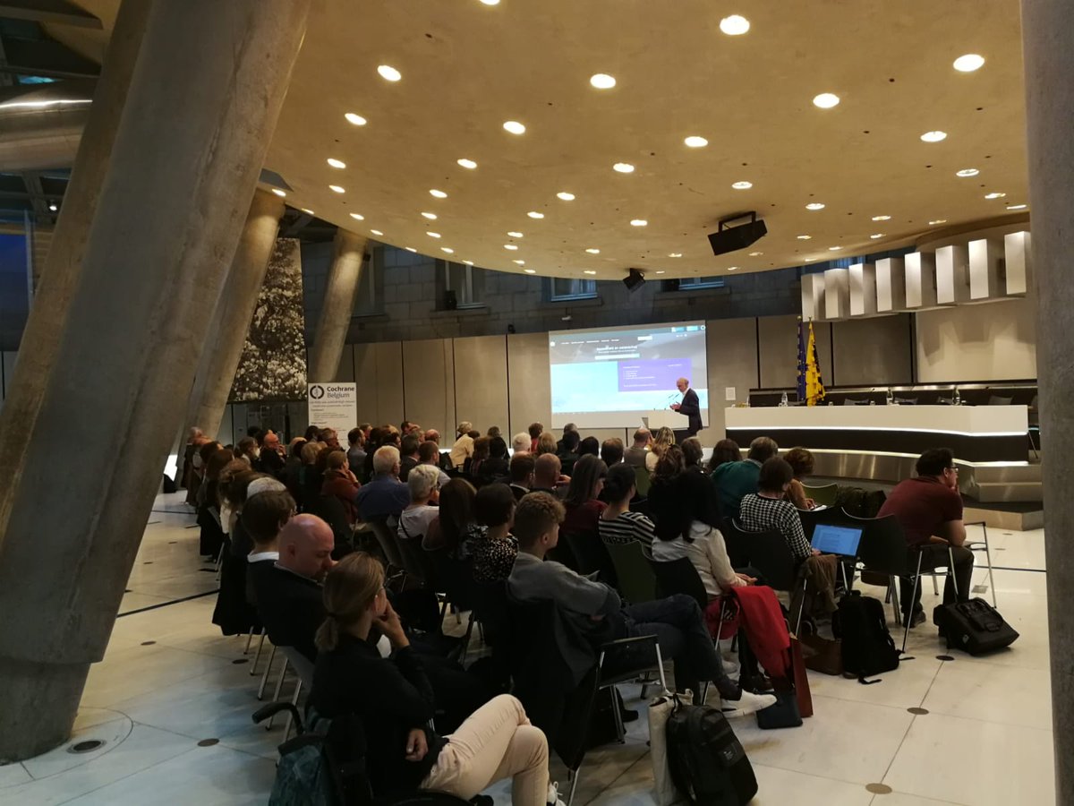 CEBAMvzw's tweet photo. Last Saturday our Centre celebrated its 20th anniversary with a day of workshops and presentations by (inter)national speakers. Special thanks to @jvolmink &amp; @SACochrane, @PerVandvik &amp; @magicevidence, Trudy van der Weijden and Frank Vandenbroucke. What an amazing day! https://t.co/d4O1vE1GaY