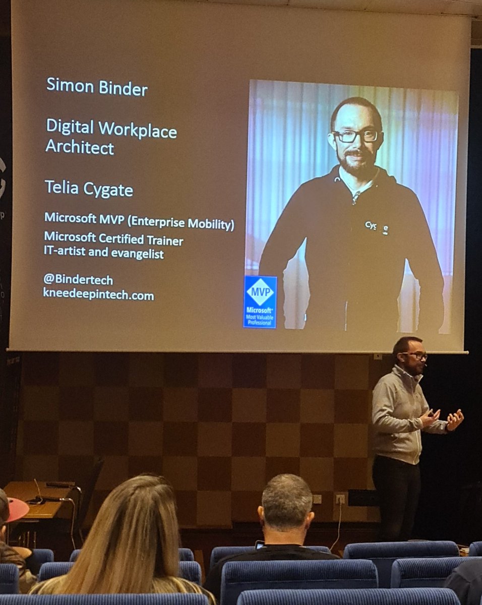 LilleBear's tweet image. I&apos;m lucky to have a seat at #CUGtech 2022 with fellow members of @CUGNorway Why you ask? We have @Bindertech on stage, deliver his magic storytelling on #Security and why @citrix and @Microsoft do security better together