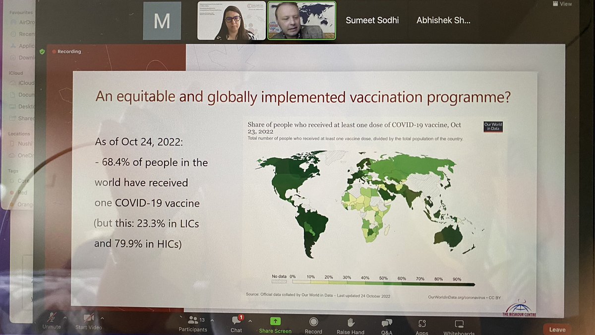 Invigorating discussions on #COVID19 vaccine availability vs vaccine access 💉 and the role of #PrimaryHealthCare