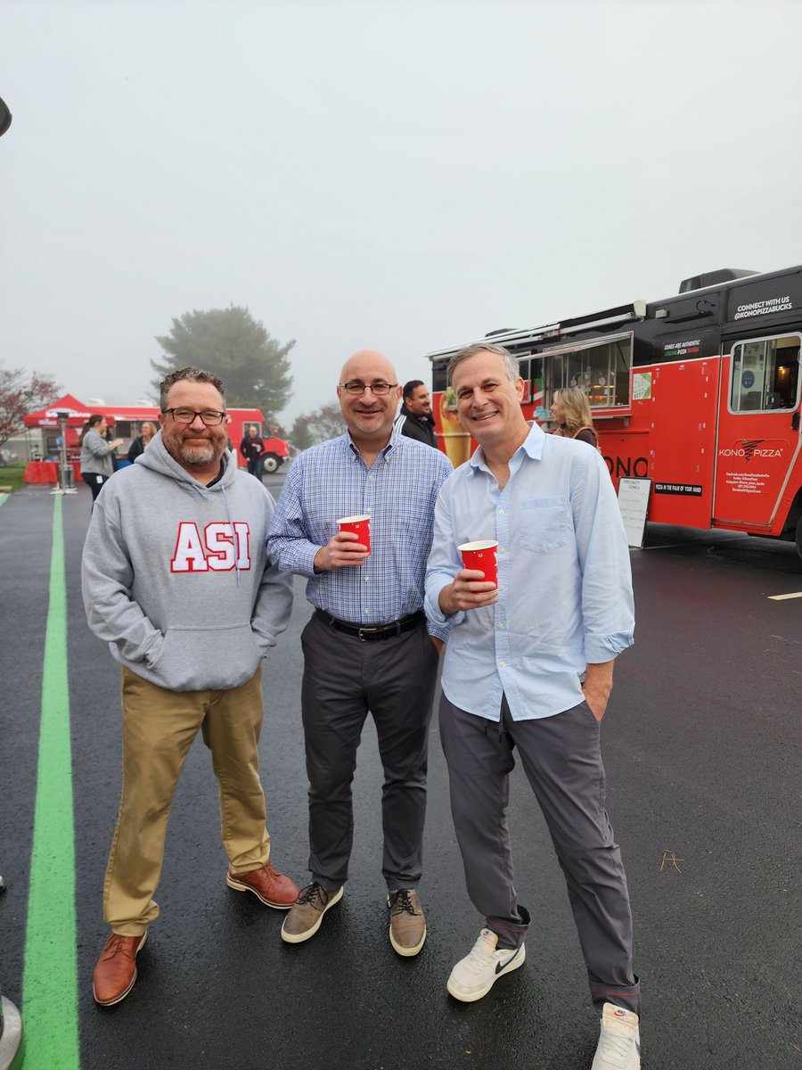 When you come to work on a random Wednesday and there are surprise breakfast food/coffee trucks (especially Philly's beloved <a href="/Wawa/">Wawa</a>) and Bloody Mary's &amp; Mimosas to welcome staffers... <a href="/asicentral/">ASI Central</a>