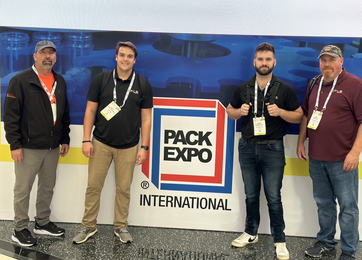 PLS4safety's tweet photo. This week has flown right by, and we are excited for one last, great day here at the 2022 @packexposhow International here in Chicago.

If you haven't run into us yet, we're still here and looking to connect.

Join us on the exhibitor floor!

#packexpo2022 #PACKEXPOInternational https://t.co/mC4BOdyg2y