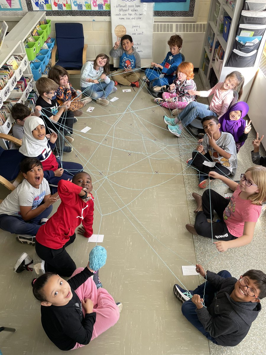 MsDouglas_HRCE's tweet photo. Check out our connection web. We made connections to each other’s important life events. https://t.co/c6L6LeyleO