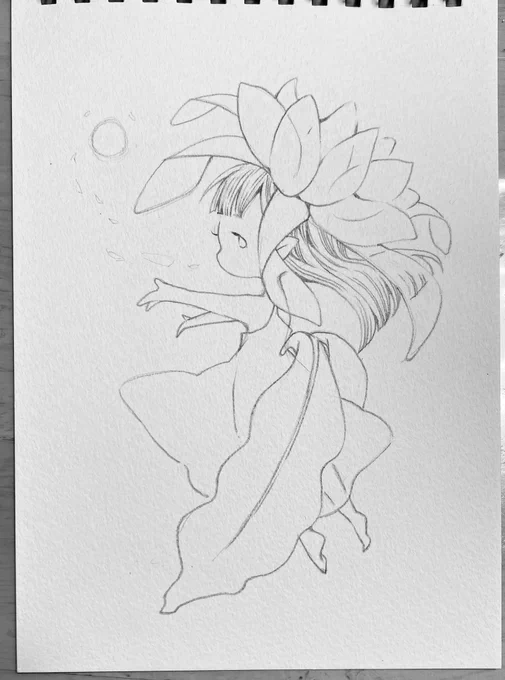 月下美人
#オハナノコ 