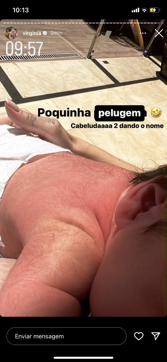 ManuelaScultet2's tweet photo. Alguém avisa a Virginia que o bebe dela está levemente queimado! SOCORROOOO https://t.co/H0o1iu1q7X