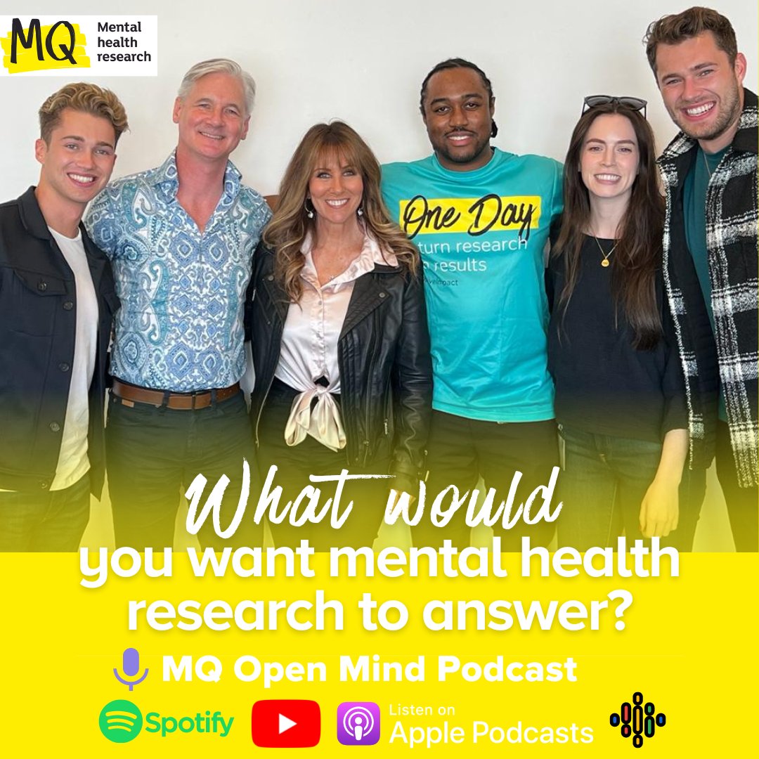 🔔New #podcast episode!🔔 @suicideresearch & Craig spoke to @Aj11Ace, @CurtisPritchard, @lusardiofficial and @GemmaAnneStyles, to talk about the questions they would love #MentalHealthResearch to answer. Watch: youtu.be/q7DoX23J_FE Listen: linktr.ee/MQopenmind