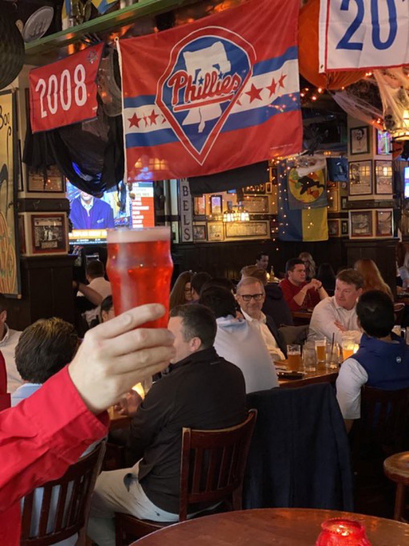 Red beer on tap at <a href="/McGillins/">McGillin's</a> for the first time in the 162 years they’ve been open 🍻