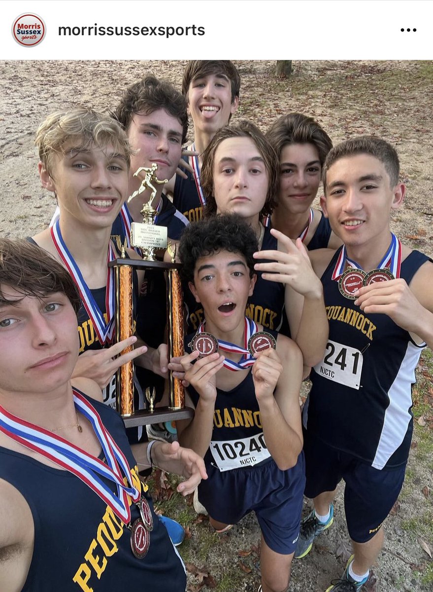 Kymlynn's tweet photo. @AthleticsPTHS @RichHayzler @pthsnation 
Check it out, this is the 1st trophy for the Boys CC team in many many years! So proud of all of you! https://t.co/sL7nhMHuKK