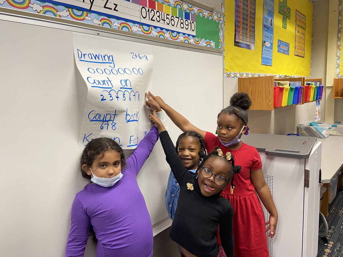 Day 56! We are learning about ways to solve math problems! ⁦<a href="/RobeyRockets/">Robey Elementary</a>⁩ #wearewayne