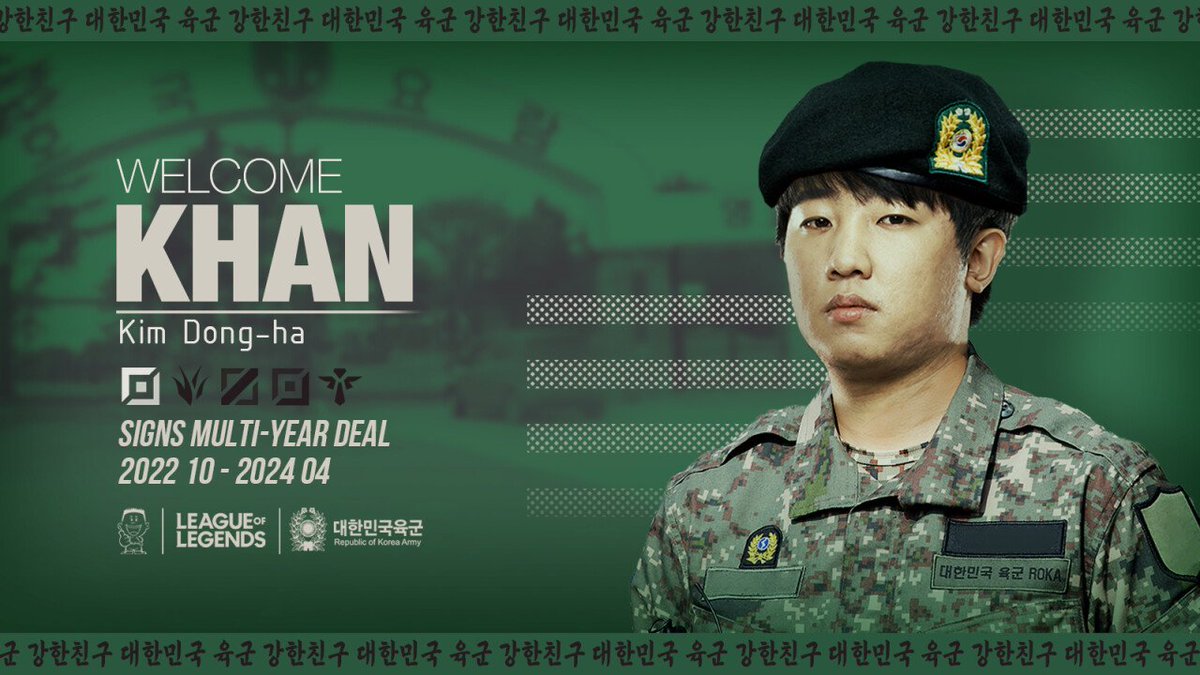 [Source] Khan signs multi-year contract with Team ROKA