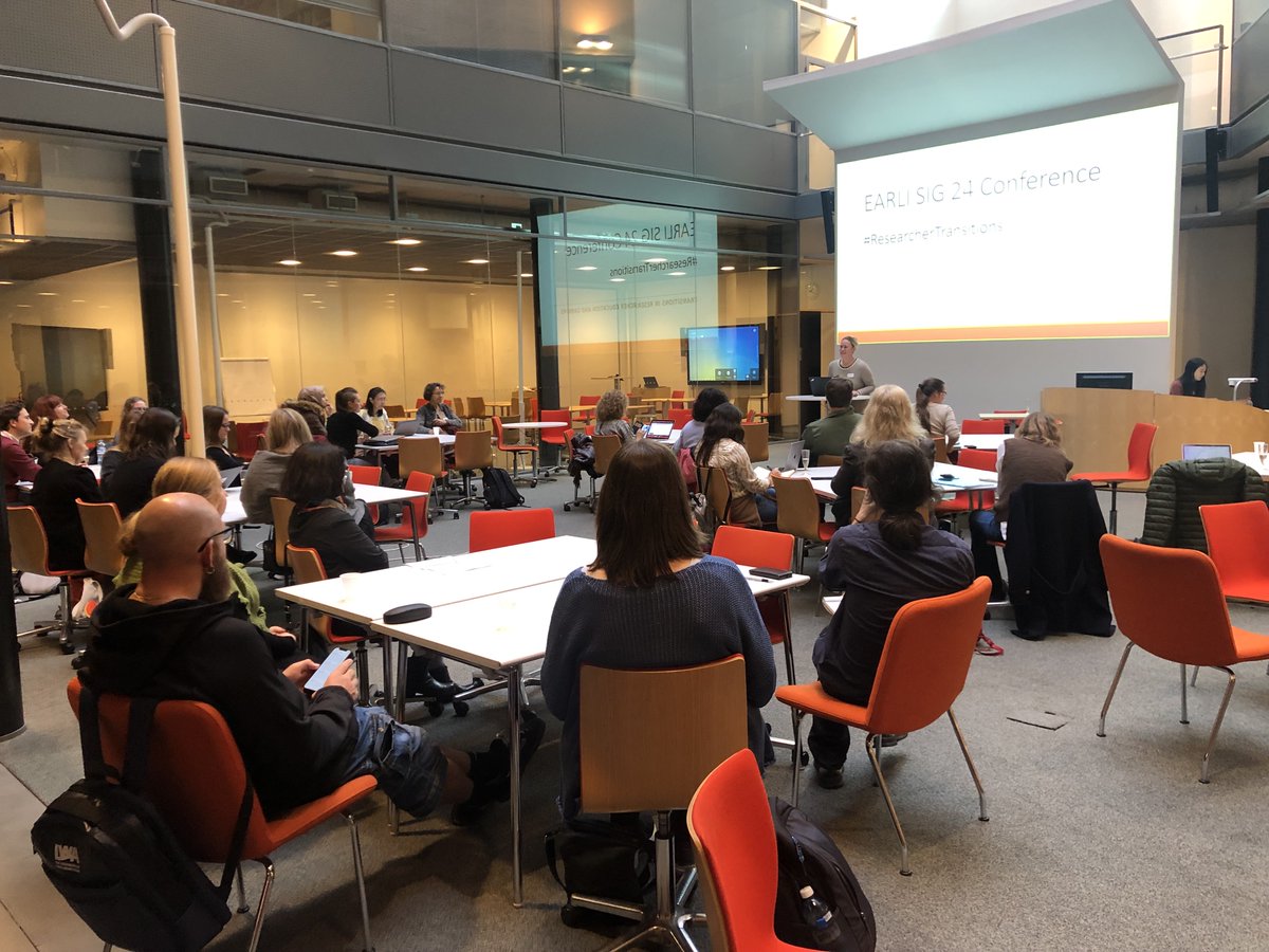 Our EARLI SIG24 conference 'Transitions in researcher education and careers' is just started in Helsinki! #ResearcherTransitions